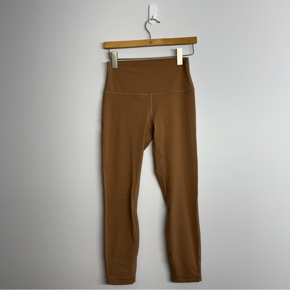 Women's High-Waisted Tan Leggings
